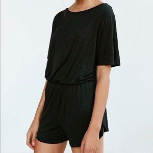 Silence + Noice Slouchy Tee Romper
